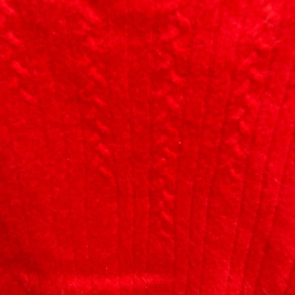 Vintage Villager Lambswool angora rabbit hair red sweater large - Picture 2 of 4